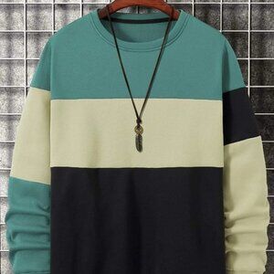 Multicolor Mens Themal Pullover